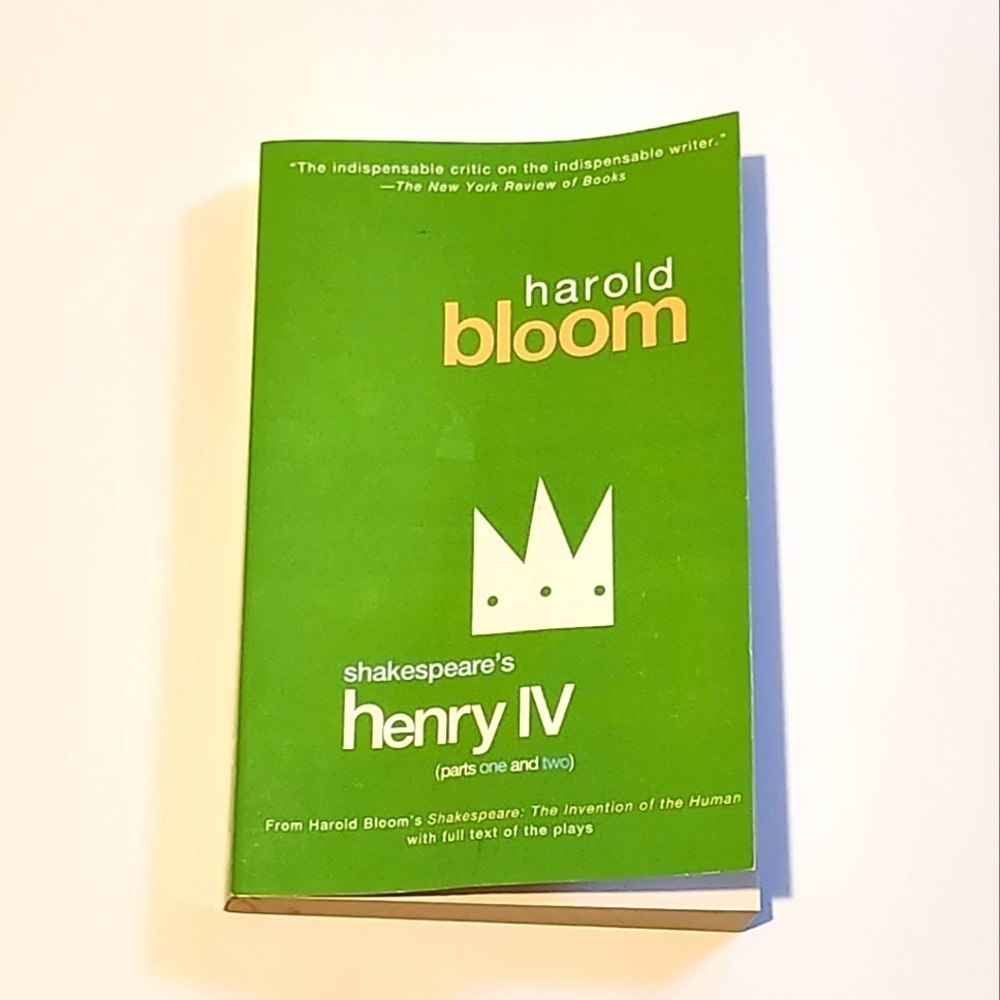 *Free Add-on* Shakespear 'Henry IV Book by Harold Bloom - Play